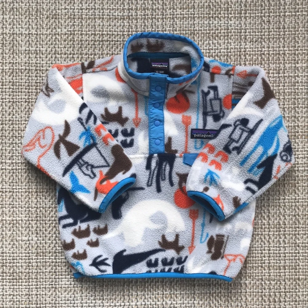 Patagonia Fleece Pullover (size 12-18m)